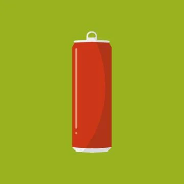 Beer Can concept, Cola in Tin Pack vector color icon design Illustrazione stock