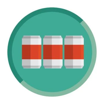 Beer Cans Stock-Illustration