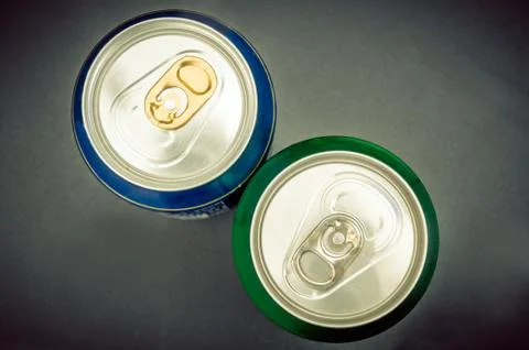Beer cans Stock Photos
