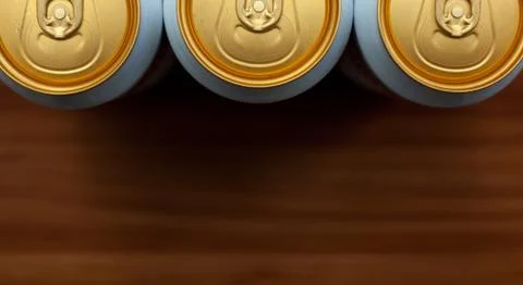 Beer Cans Stock Photos