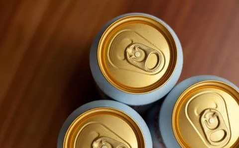 Beer Cans Stock Photos