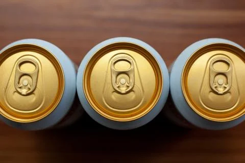Beer Cans Stock Photos