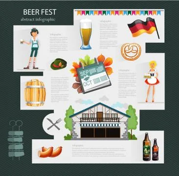 Beer celebration Stock Illustration