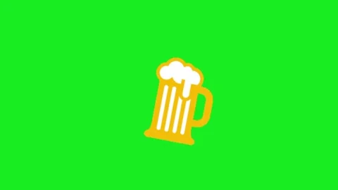 Beer on chroma key background 库存影片 332992717