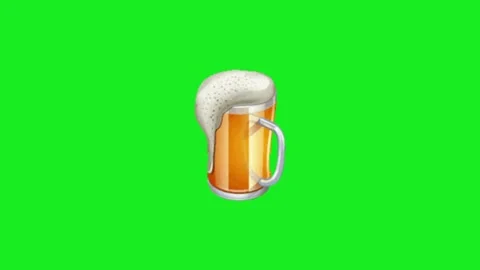 Beer on chroma key background 库存影片 332992722