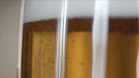 Beer close-up in slow motion Stock Footage 109422048