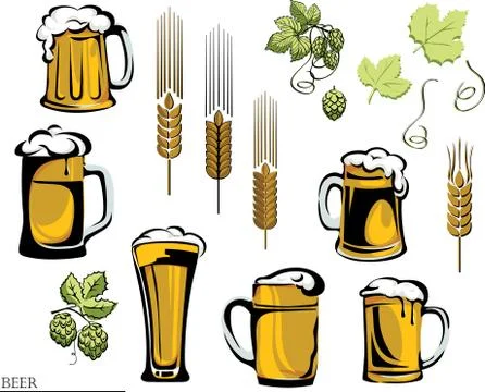 Beer color Stock Illustration