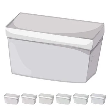 Beer cooler box cartoon vector graphic Stock Illustration