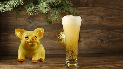 Beer cries. Stock Footage 117096527