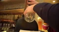 Beer degustation, male pouring tasty drink into tumbler, alcohol addiction 4k or 4k+ Resolution