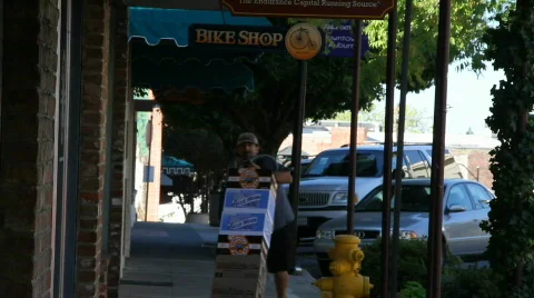 Beer delivery Stock Footage