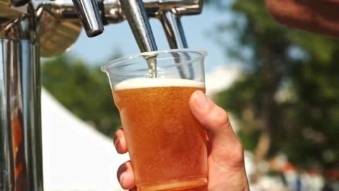 Beer drink draft beer Stock Footage 272181694