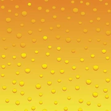 Beer with drops Stock Illustration