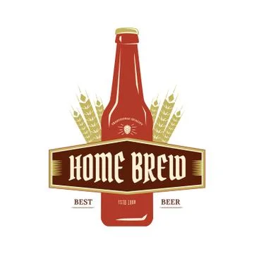 Beer emblem Stock Illustration