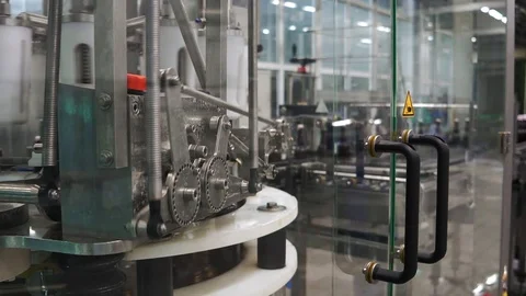 Beer factory interier Video stock 88696007