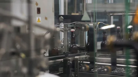 Beer factory interier Video stock 88696959