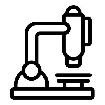 Beer fermentation analysis icon outline vector. Brewery production Stock Illustration