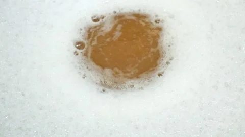 Beer ferments in the barrel Stock Footage 53472951