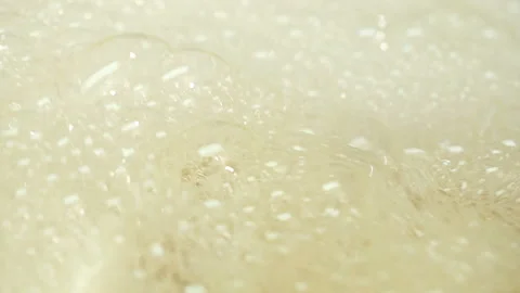 Beer foam as background. Spa Beer is boiling Stock Footage 103231602