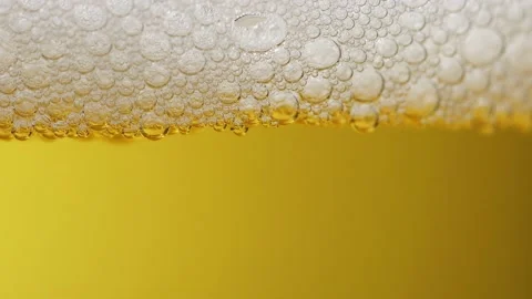 Beer foam bubbles close up Stock-Footage 154194882