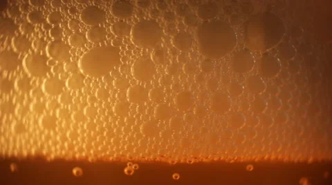 Beer foam close up Vidéo 43214024