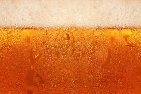 Beer foam. Stock Photos
