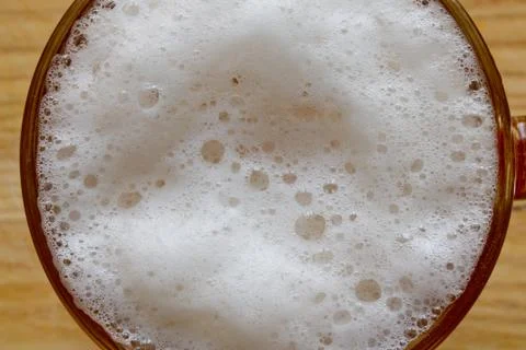 Beer foam Stock Photos