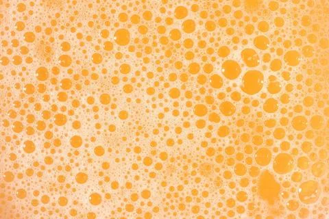 Beer foam texture close up as background. Stock Photos