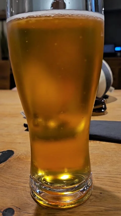 Beer In The Glass Bubbles Stock Footage 248966962