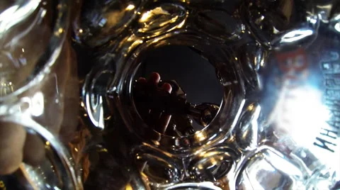 In a beer glass Stock Footage 59512304