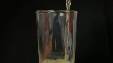 Beer in glass Stock Footage 228548319