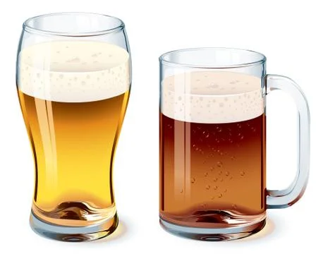 Beer glass 스톡 일러스트