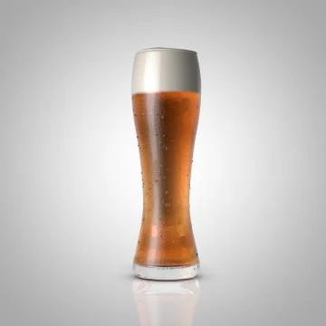 Beer Glass Stock Illustration