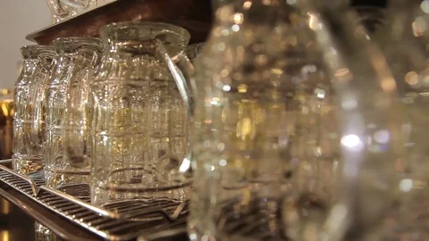 Beer glasses Stock Footage 80637748