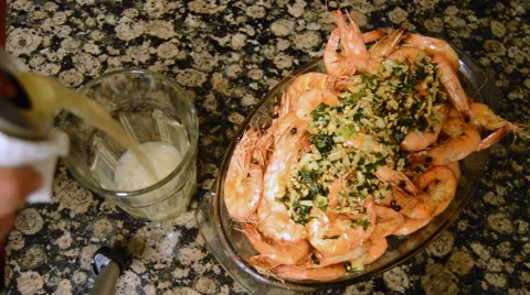 Beer To Have With The Shrimp Video stock 47778252