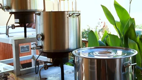 Beer -  Home Brew Stock Footage 88756755