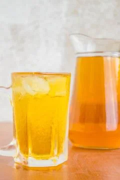 Beer with ice Stock Photos