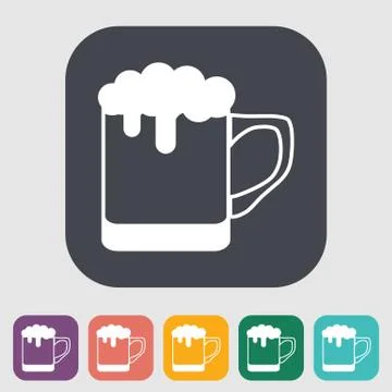 Beer icon Stock Illustration