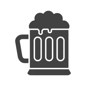 Beer Icon Image. Stock Illustration