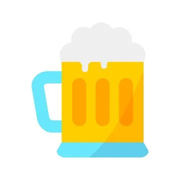 Beer Icon Image. Stock Illustration