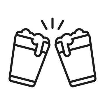 Beer icon vector design templates simple and modern イラスト素材