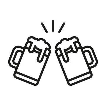 Beer icon vector design templates simple and modern Stock Illustration