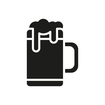 Beer icon vector design templates simple and modern Stock Illustration