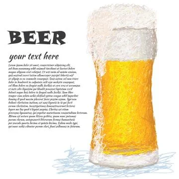 Beer Stock Illustration