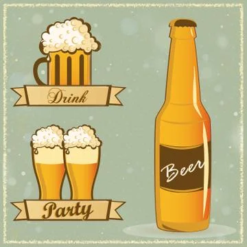 Beer Stock Illustration