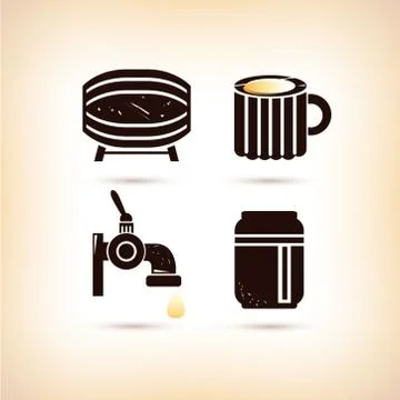 Beer Illustrazione stock