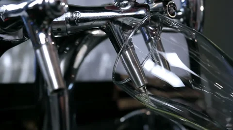 Beer from keg closeup Stock Footage 58033928