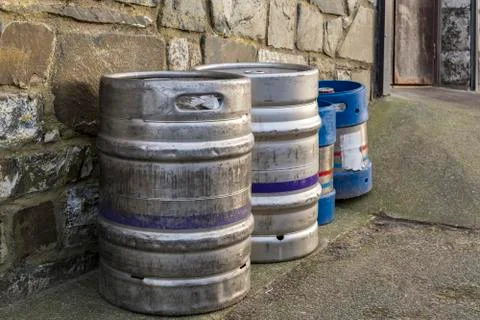 Beer Kegs Stock Photos