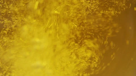 Beer Lager Liquid Whoosh Fizz - full screen Stock Footage