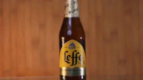Beer Leffe Promo Shoot, Camera Movement to Focus Stock Footage